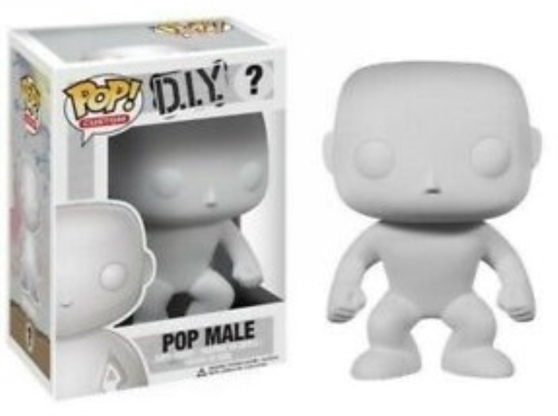 FUNKO ACTION FIGURES FUNKO POP DIY MASCHIO